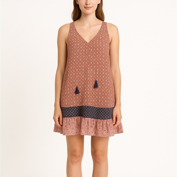 Xhilaration Size Medium Bohemian Style Dress New With Tags - Picture 1 of 9